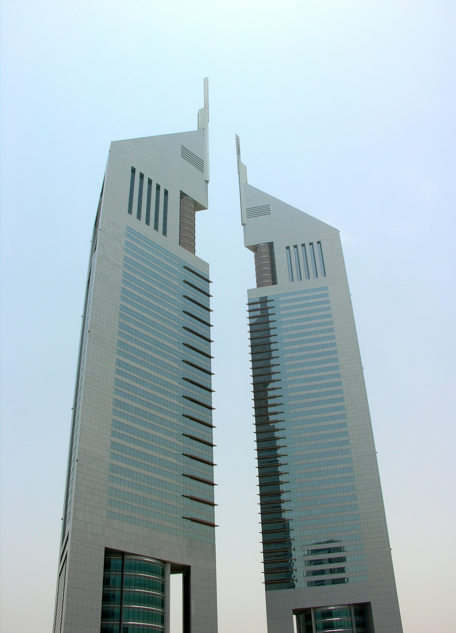 Emirates Towers in Dubai financial district representing DFSA enforcement of AML obligations in the DIFC