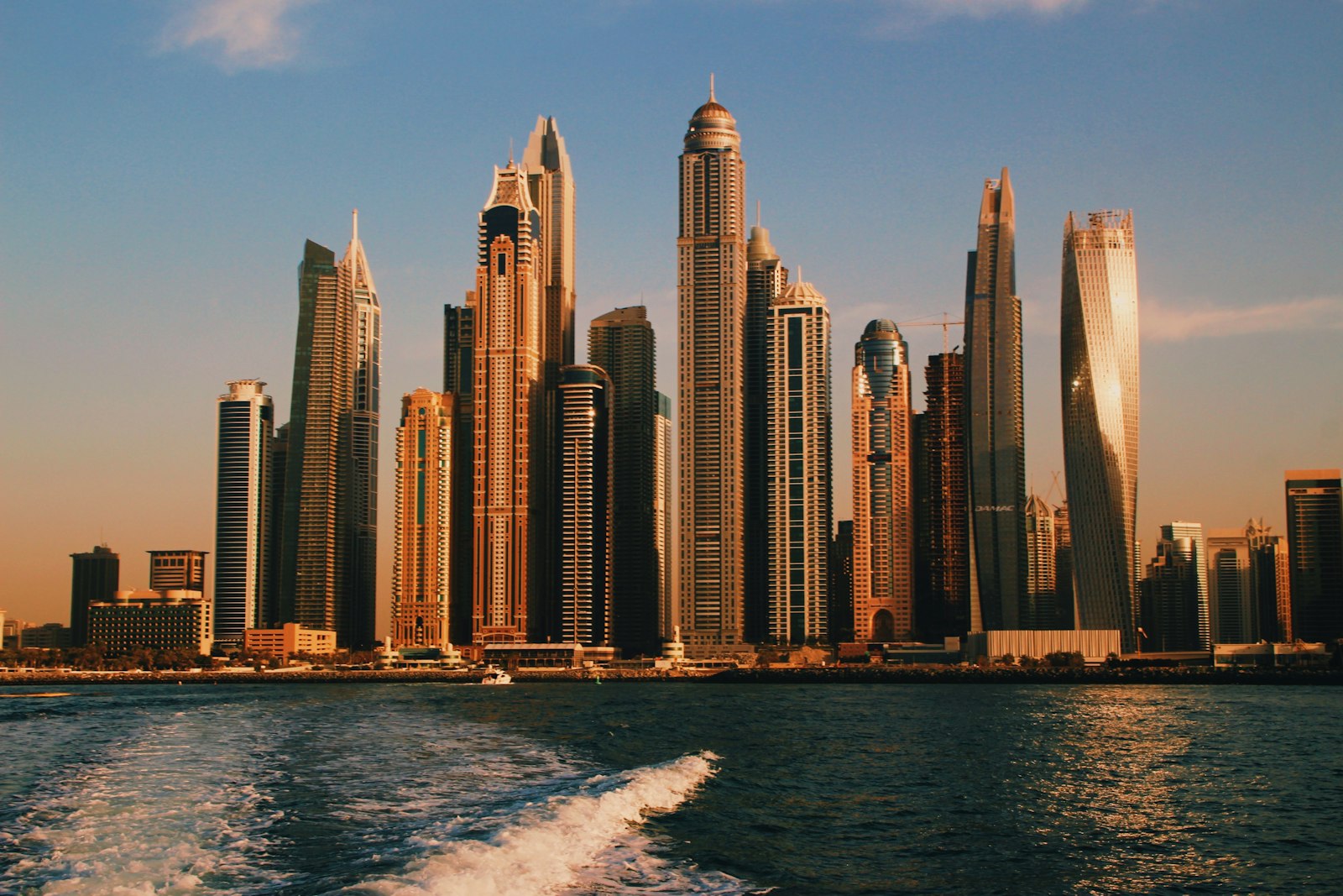 Dubai Marina property towers representing high-risk real estate transactions under UAE DNFBP AML rules