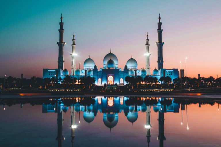 Islamic architecture representing AML considerations for Islamic finance products and institutions in the GCC